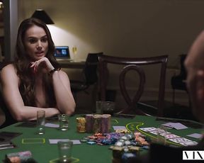 Джонни Синс выиграл в карты ЖМЖ-секс с двумя лесби